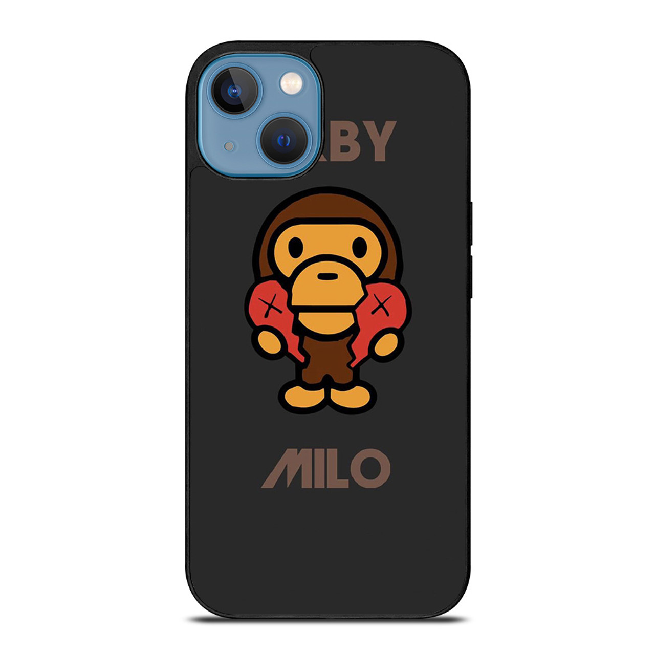 BABY MILO BATHING APE BROKEN HEART iPhone 13 Case Cover